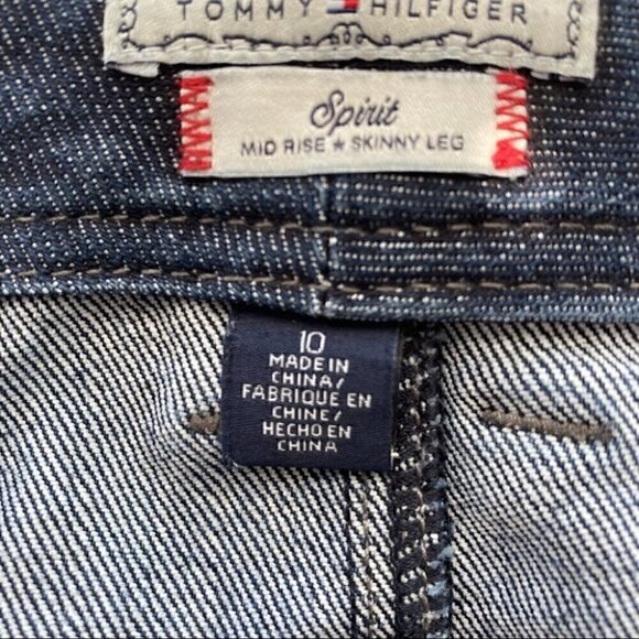 Tommy Hilfiger jeans, Spirit mid-rise skinny, with a  dark wash - Picture 13 of 14